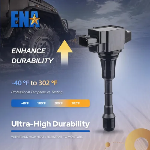 Miniatura 3 de ENA Juego de 1 bobina de encendido compatible con Nissan 350Z Altima Maxima Murano Pathfinder Quest EX35 FX35 G25 G35 JX35 Reemplazo para C1670 UF550