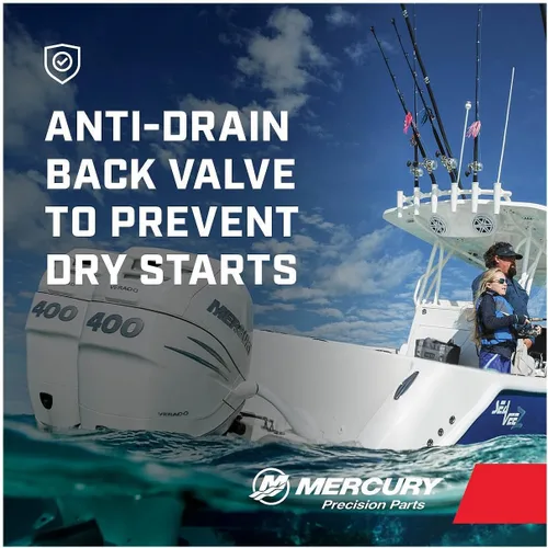 Miniatura 2 de Mercury Marine/Mercruiser Nuevo OEM 35-8M0123025 Filtro de aceite para motor fuera de borda V6 & V8 de 175 a 300 HP