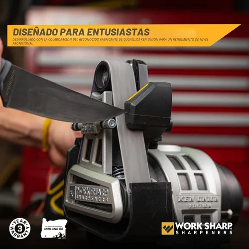 Miniatura 6 de Work Sharp Ken Onion Herramienta Afiladora de Cuchillos - Sistema de Afilado de Cuchillos Ajustable - Para Cuchillos, Tijeras, Hojas Dentadas