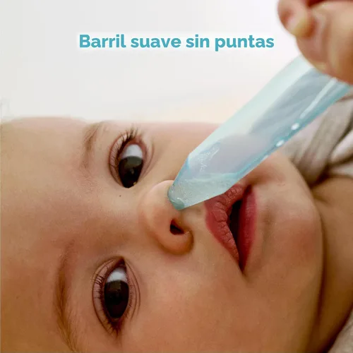 Miniatura 5 de Frida Baby NoseFrida SnotSucker para bebé, aspirador nasal para bebé, succionador de nariz aspirador nasal para bebé y 4 filtros de higiene