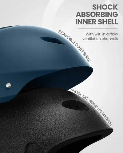 Miniatura 3 de OutdoorMaster Kelvin - Casco de esquí y snowboard para hombres, mujeres y jóvenes Azul oscuro