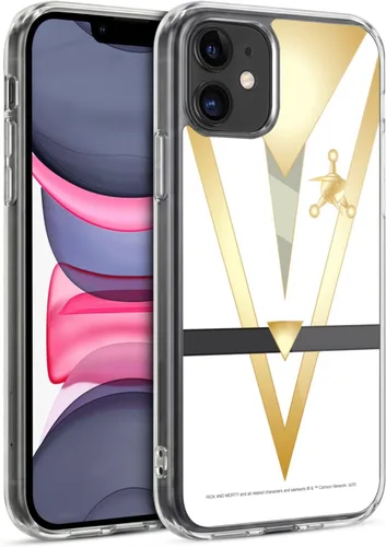 Miniatura 175 de Head Case Designs Funda de gel con licencia oficial de Rick and Morty Aliens Season 3 [protección de grado militar] compatible con Apple iPhone 12