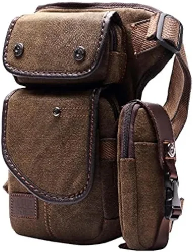 Bolsa de lona para motocicleta, ciclismo, pierna caída, para hombres y mujeres, viajes, al aire libre, táctica, caza, senderismo, escalada, muslo,