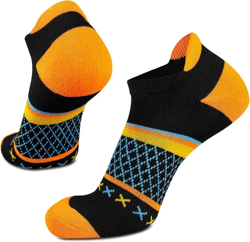 Miniatura 5 de Eallco Calcetines deportivos para mujer con suela acolchada, 6 pares