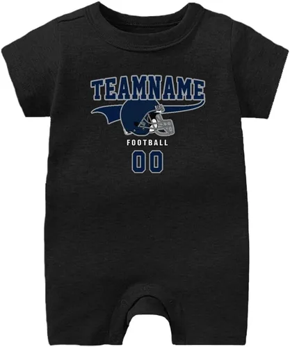 Miniatura 4 de Traje de fútbol personalizado para bebé, hace que tu bebé nombre y número de ropa de fútbol regalos