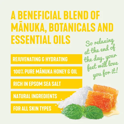 Miniatura 2 de One Tree Hill Manuka Foot & Nail Soak Mezcla de miel de manuka y aceites esenciales 1 libra
