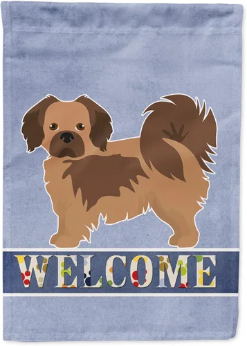 Miniatura 137 de Caroline's Treasures CK3647CHF - Bandera de bienvenida con diseño de bulldog francés, manga grande, para porche, para colgar en la pared, poliéster