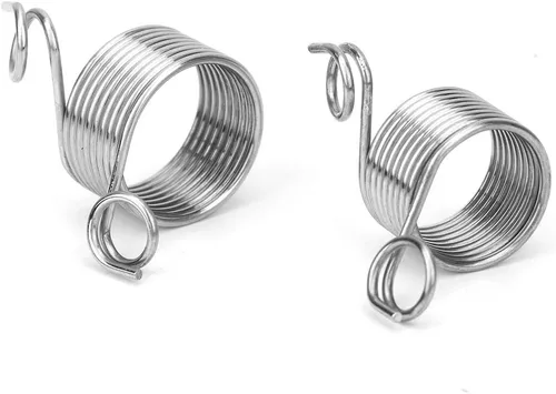 Miniatura 8 de Ymiko Anillos de tejer para hilos de hilo Anillo Adaptador de ganchillo Soporte de dedo Dedos Ayuda a la tensión Regulador Doble Dedal Tejedores Tu