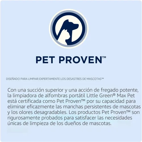 Miniatura 2 de BISSELL® Little Green® Max Pet Limpiador Profundo Portátil para Alfombras y Tapicería, Detallador para Carro/Auto, con Herramienta Autolimpiante