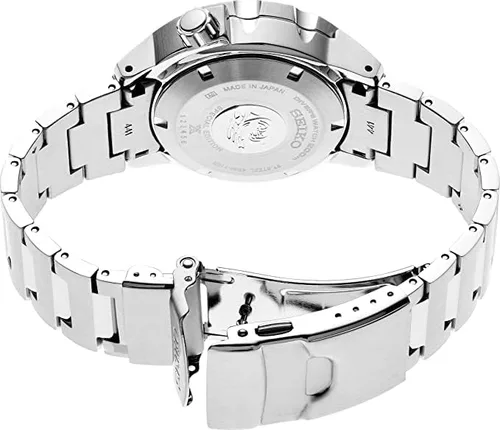 Miniatura 2 de Seiko SRPH75 Prospex - Reloj para hombre tono plateado 1669in acero inoxidable Plateado azul