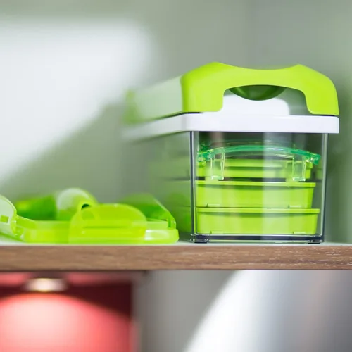 Miniatura 5 de Genius Nicer Dicer Plus 18 piezas Kiwi Cortador multiusos Cortador de frutas y verduras