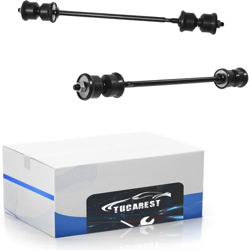 Miniatura 24 de TUCAREST Enlace estabilizador de barra estabilizadora delantera, 2 piezas, K6600, compatible con 92-03 Fo-rd Escort