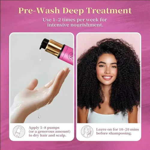 Miniatura 5 de NP NATURES PHILOSOPHY Aceite de Argán Marroquí – Suero orgánico para el cabello, Anti-Frizz, repara el cabello dañado, añade brillo para todo tipo