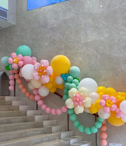 Miniatura 6 de IN-JOOYAA Globos de enlace rosa bebé de 12 pulgadas, 100 globos de látex de enlace rápido para sesión de fotos, baby shower, decoración de fiesta