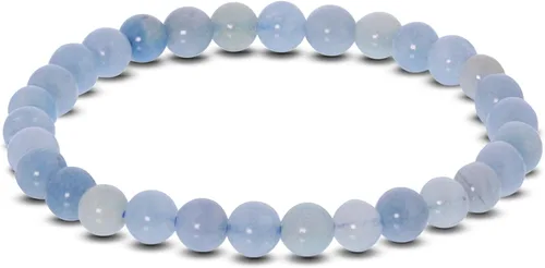 Miniatura 157 de Gem Avenue Handmade Round Bead Stretch Bracelet Unisex Natural Stone Beaded Jewelry for Men & Women, Elastic Wristband for Daily Wear