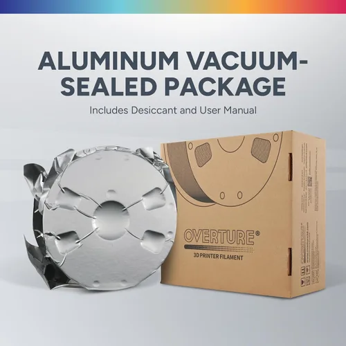 Miniatura 8 de OVERTURE - Filamento PETG de 1/16 de pulgada (1.75 mm) para impresora 3D y FDM, bien enrollado, duradero, carrete de 4.4 libras, dureza firme