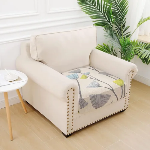 Miniatura 7 de hyha Fundas de Cojines para Sofá Exterior con Estampado, Fundas de Sofá con Diseño Floral Lavables para Muebles de Patio al Aire Libre, Funda