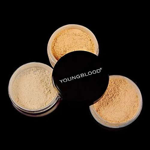 Miniatura 3 de Youngblood Polvo de ajuste de arroz mineral suelto, ligero, vegano, libre de crueldad, sin parabenos Luz