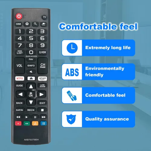 Miniatura 9 de AKB75375604 Reemplazo remoto para LG Smart TV 43UK6090PUA 49UK6090PUA 50UK6090PUA 55UK6090PUA 60UK6090PUA 60UK6090PUA 70UK6190PUB 75UK6190PUB