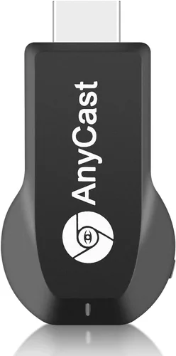 Anycast - Adaptador inalámbrico de pantalla HD, receptor de 1080P con espejo de pantalla de transmisión compatible con iOS/Android/Windows/Mac a