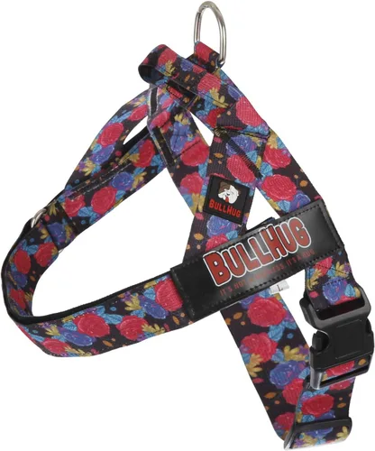 Miniatura 72 de BULLHUG Arnés ajustable para perro, sin tirones, sin estrangulamiento, para bulldogs ingleses, bulldogs franceses, pugs y razas de pecho ancho