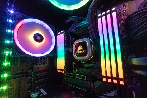 Miniatura 9 de CORSAIR Vengeance RGB PRO DDR4 RAM 32GB (2x16GB) 3600MHz CL18-22-22-42 1.35V Memoria para computadora de escritorio Intel AMD - Negro