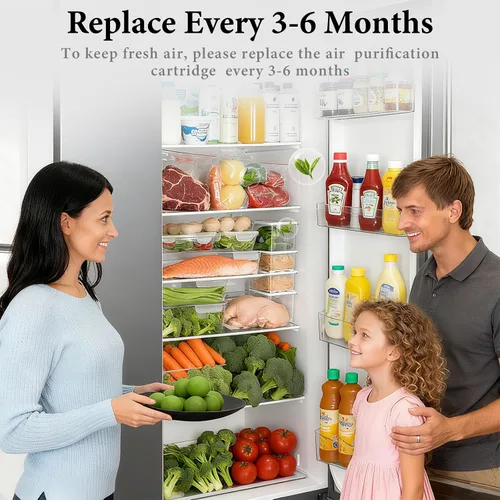 Miniatura 7 de Reemplazo del filtro de aire compatible con el cartucho de purificación de aire del refrigerador Sub-Zero 7042798, 7007076, 7007067