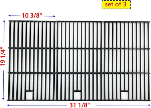 Miniatura 4 de Kit de piezas DG180 de repuesto para parrilla de gas Perfect Flame 5 quemadores 720-0522; Charmglow 5 quemadores 720-0396,720-0578