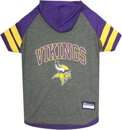 Miniatura 14 de NFL sudadera con capucha tee para perros y gatos. Fútbol perro sudadera con capucha playera disponible en todos los equipos de 32 NFL. cuttest