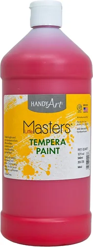 Miniatura 42 de Handy Art Little Masters - Pintura al temple (16 onzas), color rojo