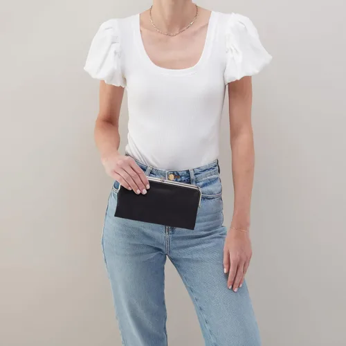 Miniatura 2 de HOBO Cartera de mano de cuero Lauren para mujer