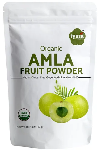 Miniatura 10 de Amla Powder Organic 16 oz – USDA Certified Organic Amla Powder Ayurveda Herb Indian Gooseberry Powder Amalaki Superfood for Skin & Hair – Pure