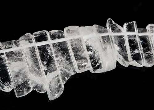 Miniatura 13 de Cuentas de cristal de amatista natural, tira plana irregular, cuentas sueltas de palo para hacer joyas, cristal curativo, pulido o crudo en la parte