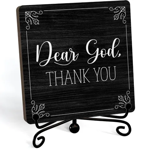 Miniatura 27 de Decoración Inspiradora Cristiana para Escritorio, Letrero "Dios Todavía Está Escribiendo Tu Historia", Decoración de Escritorio para Oficina, Hogar