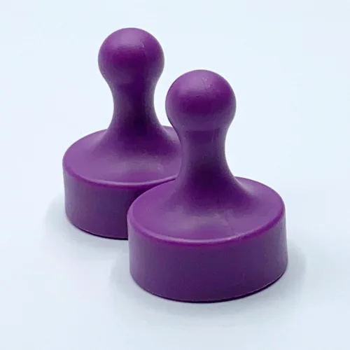 Miniatura 19 de GLASSBOARD STUDIO Potentes imanes de neodimio, en forma de peón, fuerte imán para nevera/refrigerador y pizarra blanca, ideal para oficina, cocina