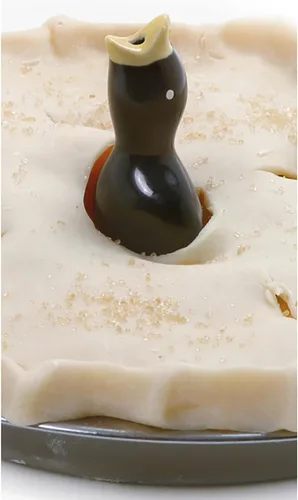 Miniatura 3 de Norpro Pájaro para pasteles, Negro