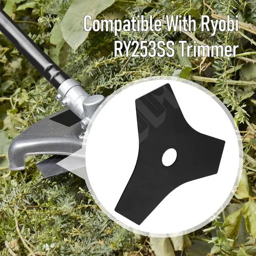 Miniatura 7 de AC04105 - Juego de 2 cuchillas de repuesto de acero reversible de 8 pulgadas para corte de cepillo Tri-Arc compatibles con Ryobi para Mdoels