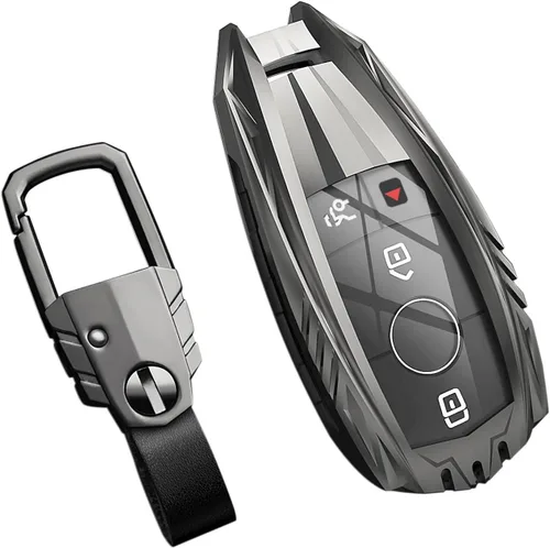 Miniatura 53 de Funda para llavero Nissan con llavero, elegante y duradera funda de protección de aleación de zinc compatible con Altima Maxima Rogue Armada