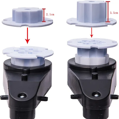 Miniatura 4 de 0.8 in Drive Gear Connect Motor de caja de cambios y ruedas para niños Powered Ride-On Car, RS 550 Gearbox Accesorios Niños Ride On Car Piezas