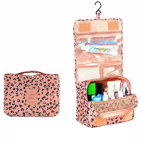 Miniatura 2 de seven wolves Bolsas de cosméticos colgantes - Organizador de viaje portátil Bolsas de cosméticos Bolsas de cosméticos Cajas de señoras Kit de Rosado