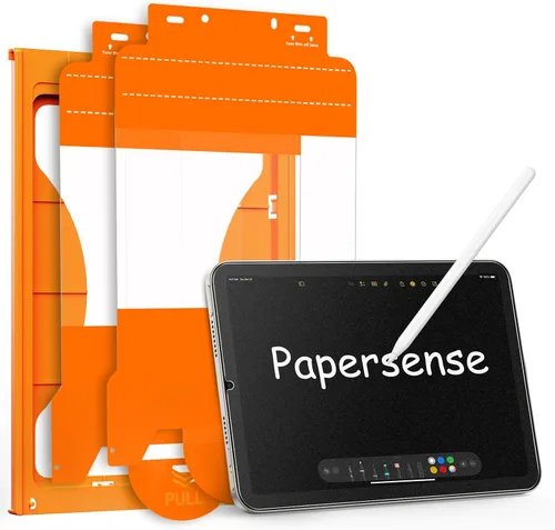 Miniatura 14 de OMOTON Paquete de 3 protectores de pantalla para iPad Mini 7/6 (7ª/6ª generación, 8.3 pulgadas), vidrio templado para iPad Mini A17 Pro 7ª