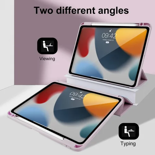 Miniatura 5 de Funda para iPad Air de 11 pulgadas 2024/2025, iPad Air de 5ª/4ª generación 2022/2020 con soporte para lápices, funda inteligente delgada con carcasa