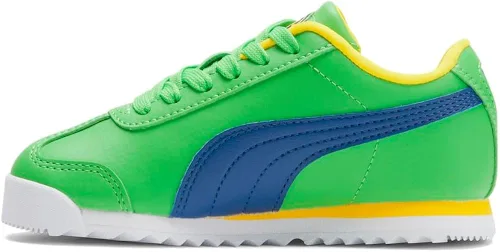 Miniatura 3 de PUMA Niños Niños Roma Country Pack Lace Up Sneakers Zapatos Casual - Verde