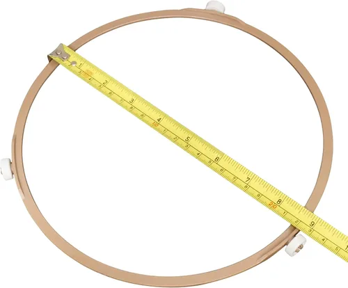 Miniatura 3 de Choice Parts WB06X10625 - Anillo de soporte para bandeja de mesa giratoria de vidrio para microondas GE