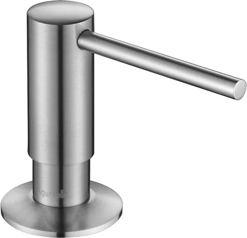 Miniatura 12 de AguaStella ASF026BG Dispensador de jabón integrado dorado cepillado brillante para fregadero de cocina con botella de jabón bomba de encimera