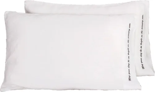Miniatura 34 de Linen World - Juego de 2 fundas de almohada de lino, 20 x 30 pulgadas, tamaño estándar/Queen, fundas de almohada 100% lino natural francés, fundas