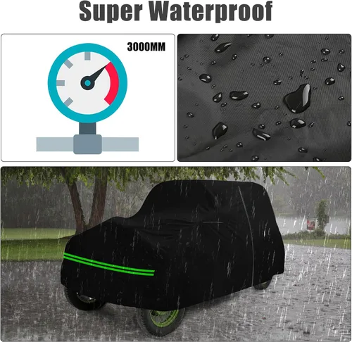 Miniatura 6 de Old Classic - Funda impermeable para automóvil, compatible con Ford Modelo A Coupe/Roadster 1928-1931, poliéster 210T con interior de algodón