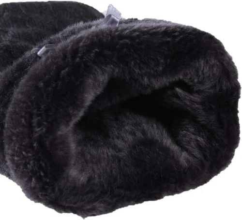 Miniatura 7 de Amzhom Pantuflas de forro polar para interiores y exteriores, antideslizantes, para mujer