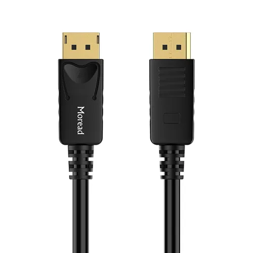 Miniatura 7 de Moread Cable DisplayPort a DisplayPort 4K, 3 pies, puerto de pantalla de alta velocidad chapado en oro, cable DP 1.2 (4K @60Hz, 2K @144Hz)