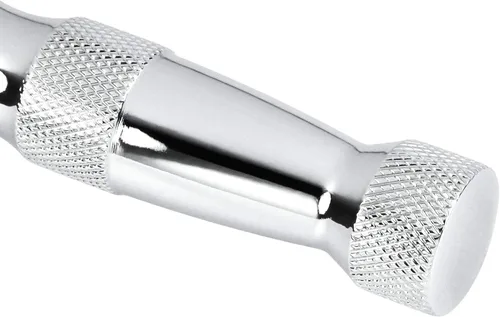 Miniatura 5 de Powerbuilt Juego de 2 piezas de trinquete corto de 1/4 pulgadas y 3/8 pulgadas, liberación rápida reversible de 72 dientes, espacios reducidos